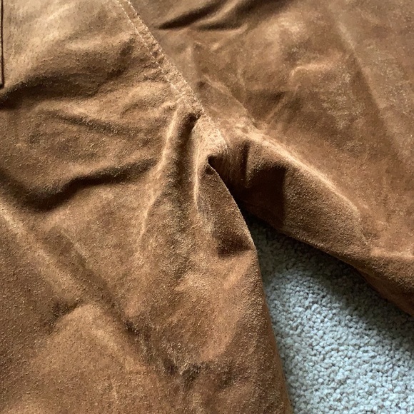Bagatelle Brown Leather Pants - Picture 5 of 7